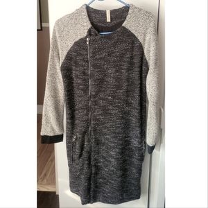 State of Mind Zip Up Sweater Jacket